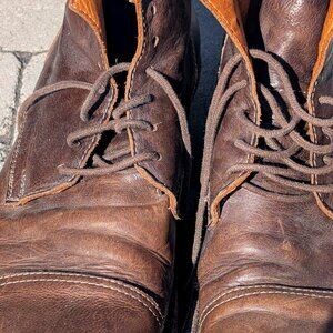 Men's brown boots